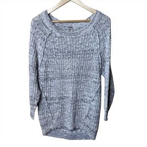 Free People Grey Knit Sweater